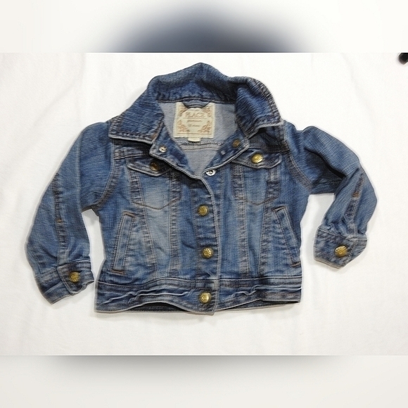 🌷‎ Place Denim Jean Jacket Size 18 months - Picture 1 of 7
